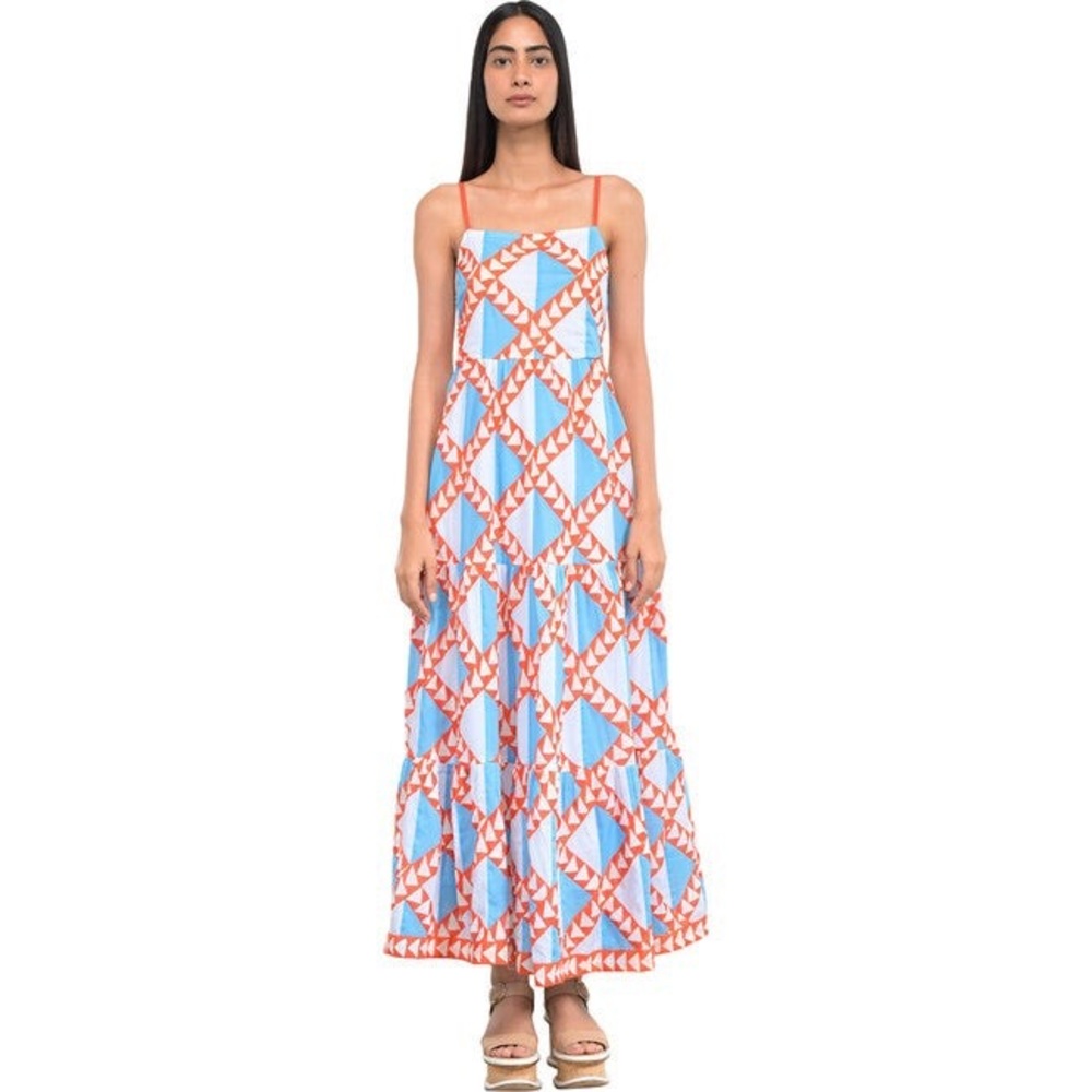 - Banjanan hazel dress patch work solid